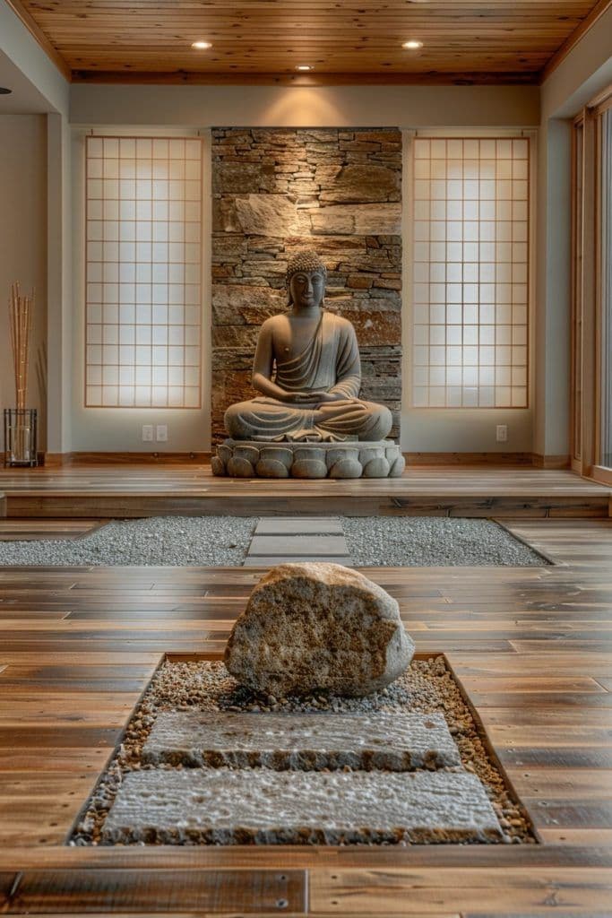 Peaceful Meditation Spaces
